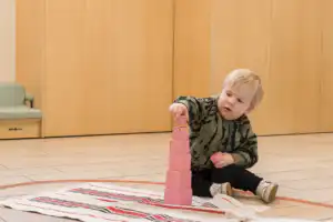 Material Spotlight: The Montessori Pink Tower