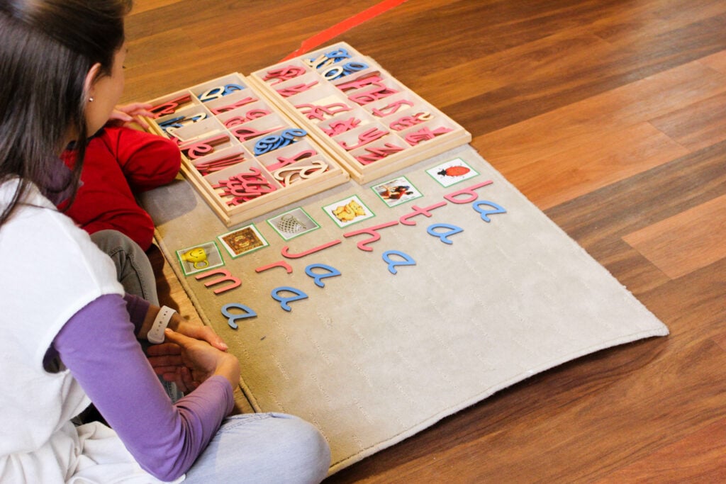 Material Spotlight: Montessori Moveable Alphabet