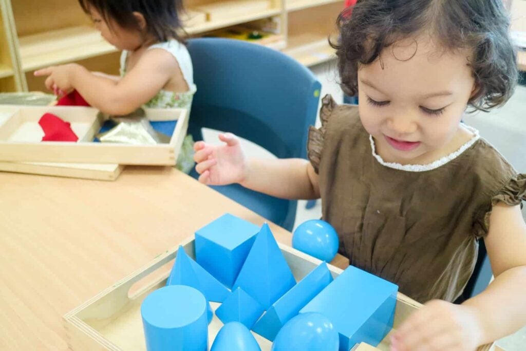 Material Spotlight: Montessori Geometric Solids