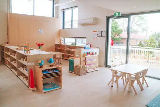 Preschool learning environment at Belmore Montessori Academy