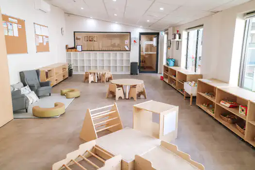 Infant classroom at Belmore Montessori Academy
