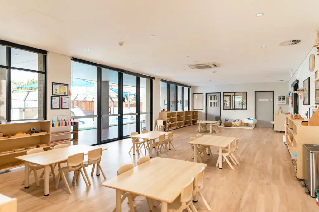 Open classroom at Bossley Park Childcare