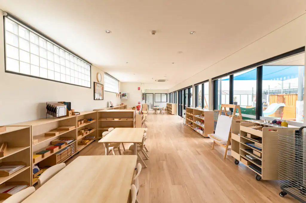 Montessori classroom at Bossley Park Childcare