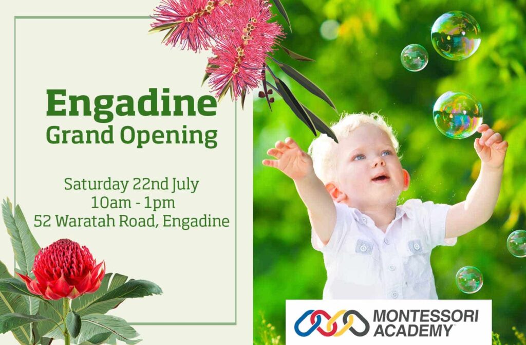 Engadine Montessori Academy Grand Opening Invitation