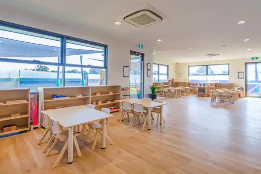 Montessori classroom interior at Forest Hill Montessori Academy