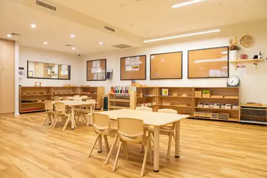 Montessori classroom at Midtown MacPark Montessori Academy childcare