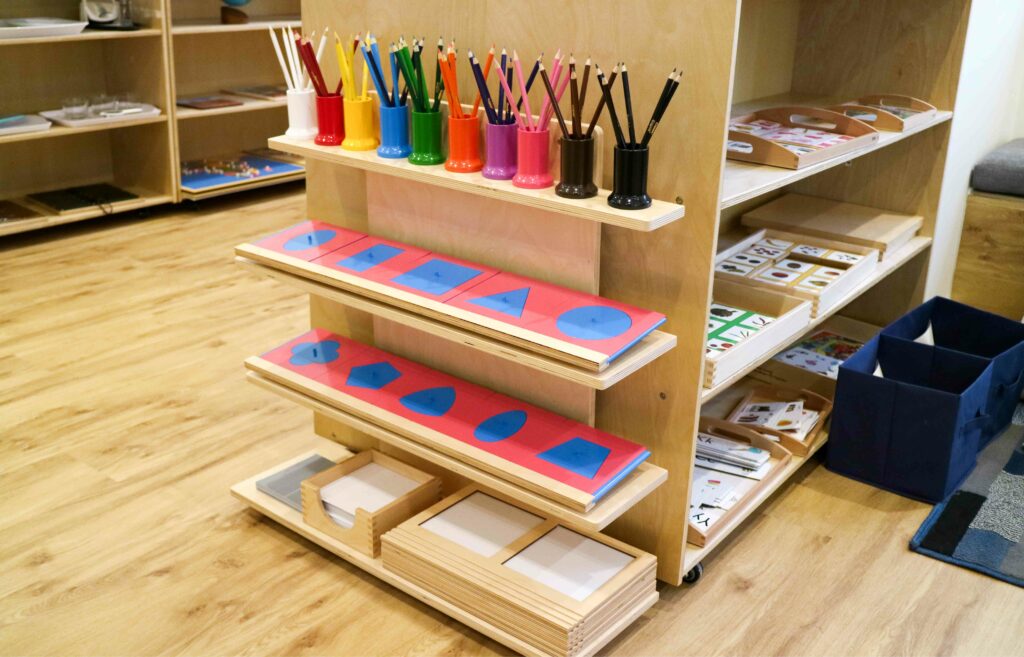 Material Spotlight: Montessori Metal Insets - Shapes & Names