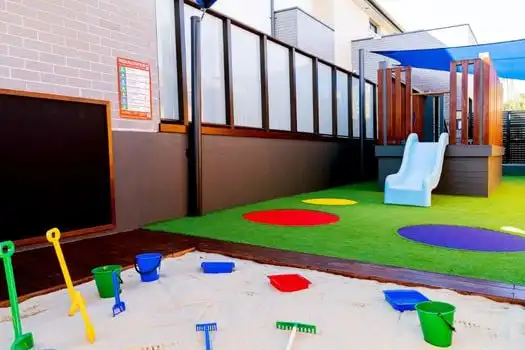 Narellan Central Montessori Academy Childcare Centre and Preschool Outdoor Playground with sandpit