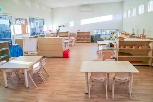 Narellan Montessori Academy Childcare Centre toddler and preschool Montessori classroom set up