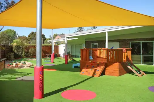 Playground fort at Turramurra Montessori Academy childcare centre