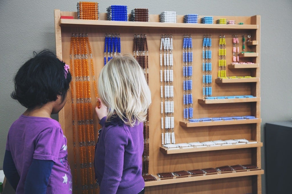 Material Spotlight: Montessori Bead Chains & Bead Cabinet