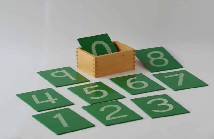 Material Spotlight: Montessori Sandpaper Numbers