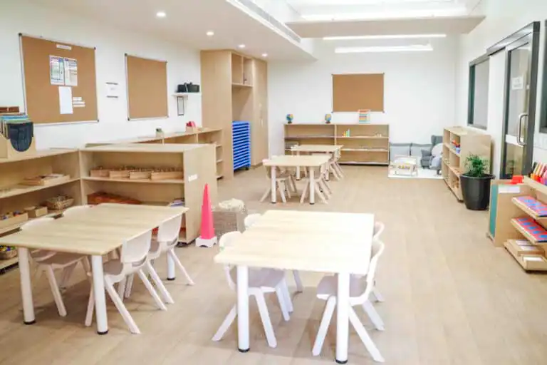 Early learning classroom at East Maitland Montessori Academy