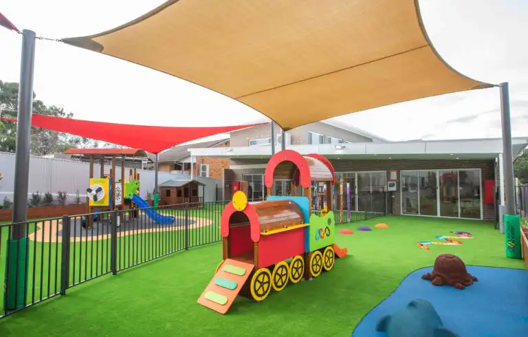 Outdoor play space at Toongabbie Metella Road Montessori Academy