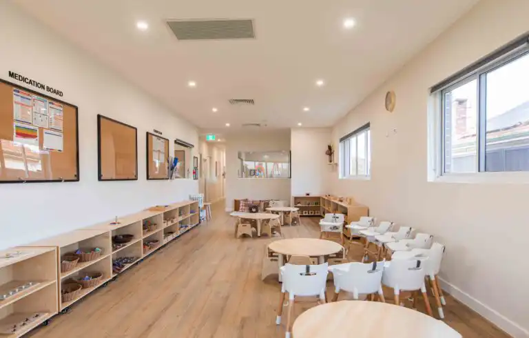 Infant learning environment at Toongabbie Metella Road Montessori Academy