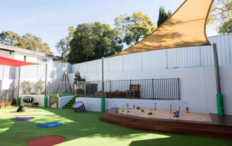 Outdoor play environment at Toongabbie Metella Road Montessori Academy