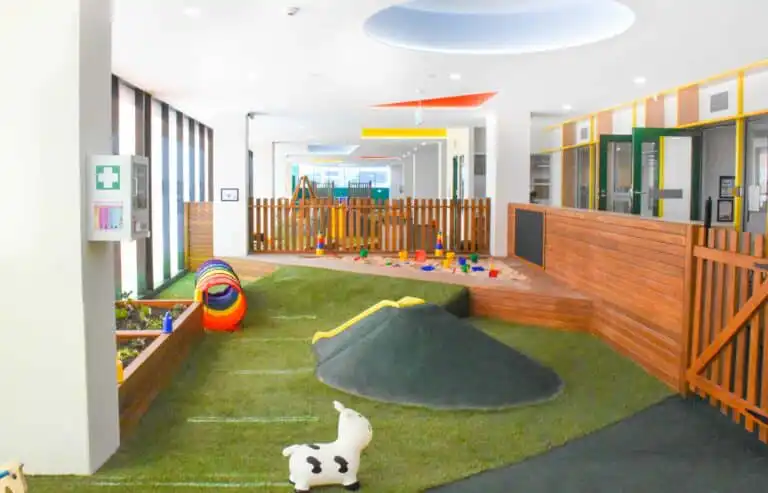 Indoor playground at Kirrawee Montessori Academy