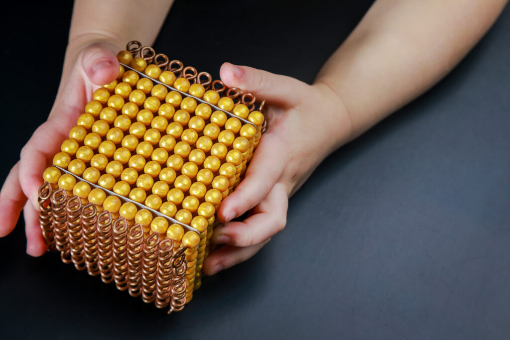 Material Spotlight: Montessori Golden Beads