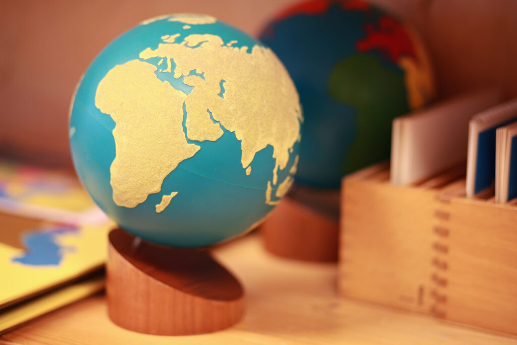 Montessori Geography Materials - Land & Water Forms