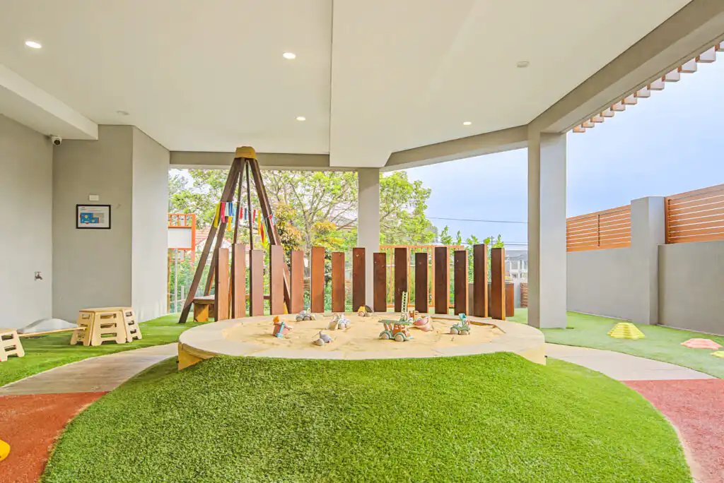 Outdoor playground at Campsie Childcare and Preschool