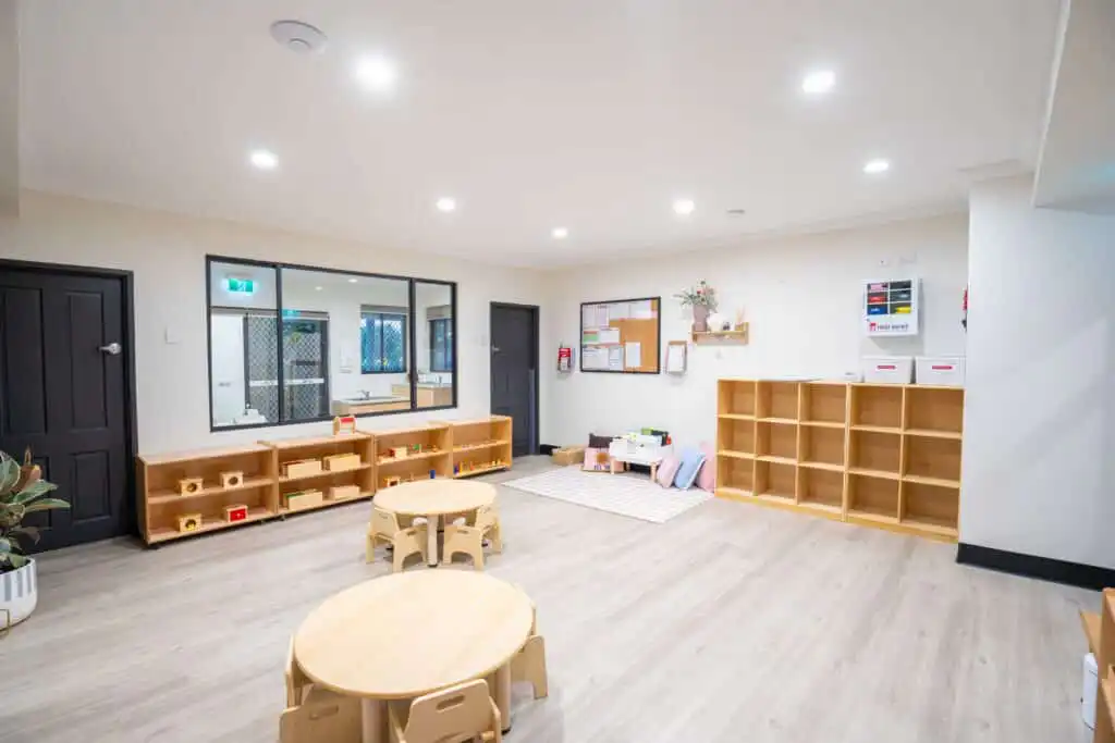 Infant classroom at Riverwood Montessori Academy