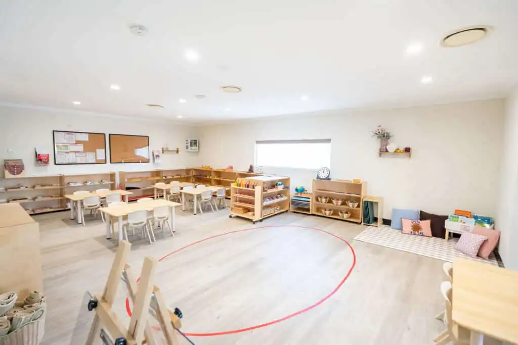 Montessori classroom at Riverwood Montessori Academy