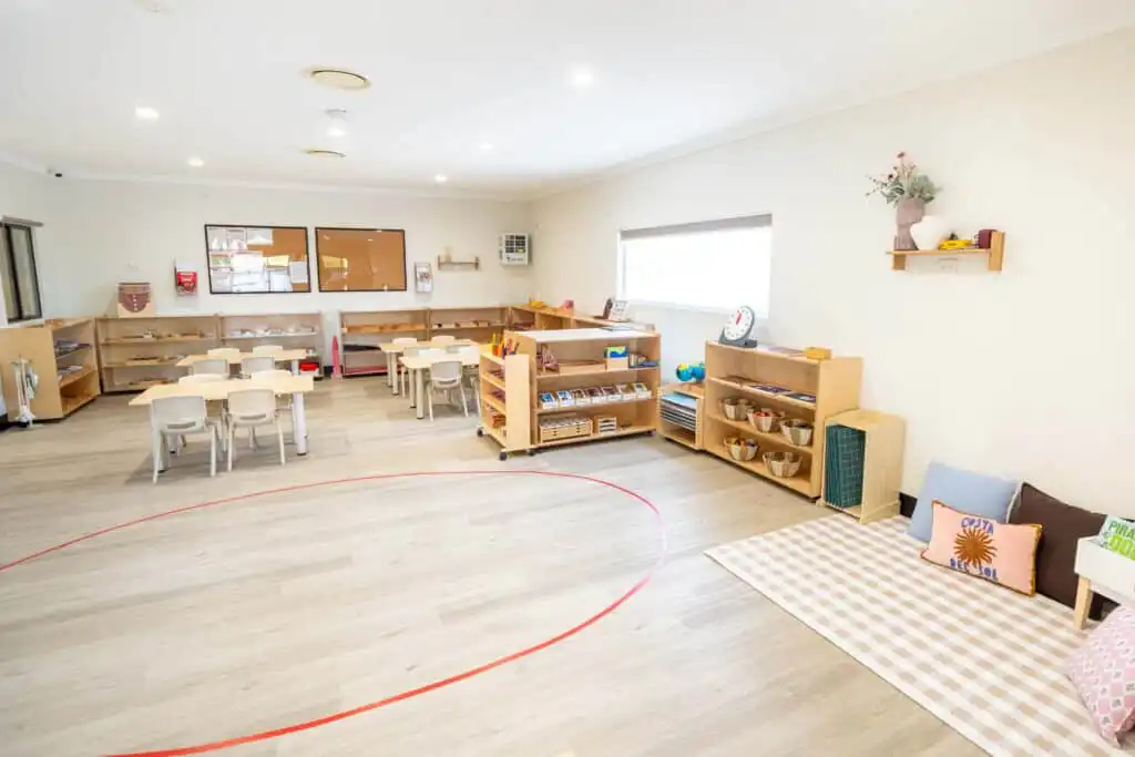 Early learning classroom at Riverwood Montessori Academy