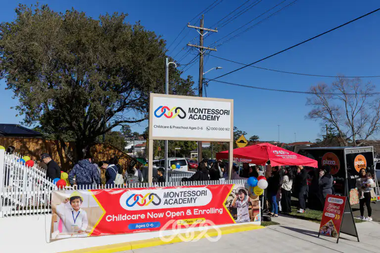 Mount Pritchard Montessori Academy Grand Opening entrance.