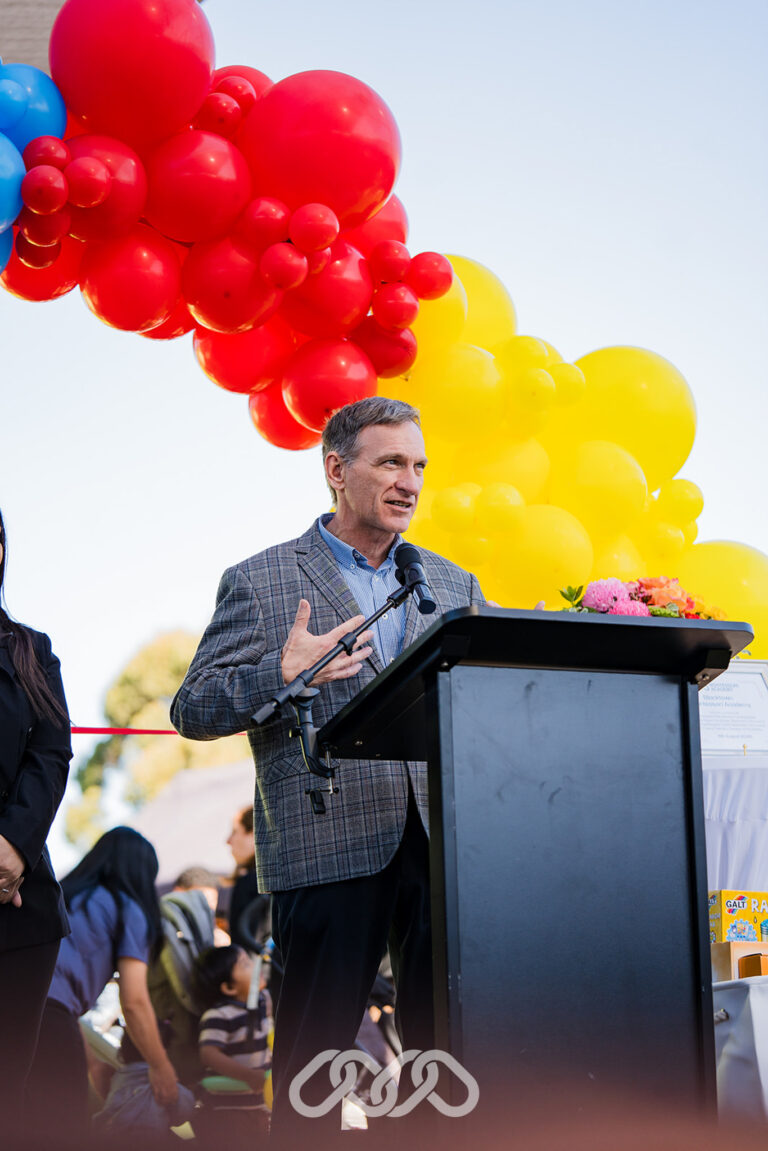 Stephen Bali MP speaking at Blacktown Montessori Academy Grand Opening
