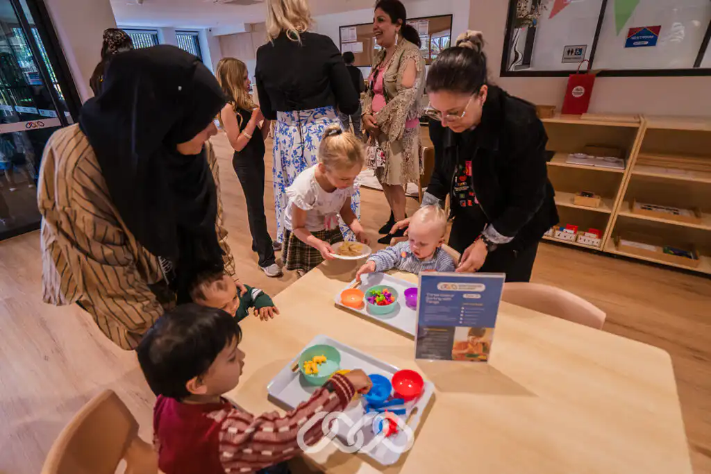 Children enjoying activities at Bankstown North Grand Opening
